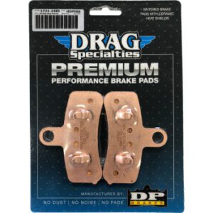 77 Cycles DRAG SPECIALTIES 1721-2485Sintered Metal Harley/Buell Brake Pads Sintered Brake Pads - Harley-Davidson